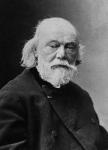 Portrait of Auguste Barthélemi Glaize, c.1890 (b/w photo)