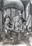 The Sucklington Faction, or (Sucklings) Roaring Boyes, printed in 1641 (engraving)