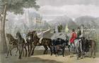 The Start, engraved by R. Woodman (colour litho)