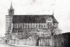 Gorton Monastery, 2006, (ink on paper)