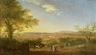 A Panoramic View of Florence from Bellosguardo, 1775 (oil on canvas)