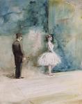 The Dancer, 1890 (w/c on paper)