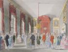 Drawing Room, St. James's, engraved by John Bluck (fl.1791-1819) published by Ackermann's 'Repository of Arts', 1809 (hand-coloured aquatint)