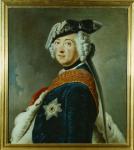 Frederick II the Great of Prussia (oil on panel)
