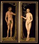 Adam and Eve, 1537 (panel)