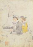 Juvenile Members of the Yacht Club, 1853 (w/c & graphite on paper)