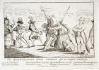 The Reconciliation Between Britannia and her Daughter America, pub. by W. Richardson, 11th May 1782 (etching)