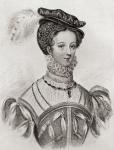 Mary, Queen of Scots, aged 16, from The Girl Through the Ages, published 1933 (litho)