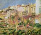 Terrace in Cagnes, 1905 (oil on canvas)