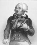 Portrait of Georges Danton (1759-94) (engraving)