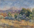 Mount of Sainte-Victoire, c.1888-89 (oil on canvas)