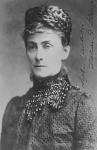 Portrait of Sophie de Wittelsbach, Princess of Bavaria and Duchess of Alençon (b/w photo)