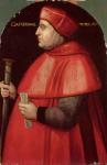 Portrait of Cardinal Thomas Wolsey (c.1475-1530) (oil on panel)