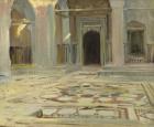 Pavement, Cairo, 1891 (oil on canvas)