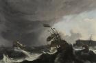 The Battle of Terheide, c.1695 (oil on canvas)