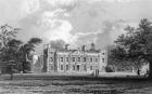 Hill Hall, near Epping, Essex, engraved by Samuel Lacey, 1831 (engraving)