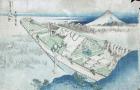 Joshu, Ushibori, Hetachi Provinces from the Series Thirty Six Views of Fuji, 19th century (colour woodblock print)