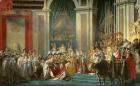 The Consecration of the Emperor Napoleon (1769-1821) and the Coronation of the Empress Josephine (1763-1814) by Pope Pius VII, 2nd December 1804, 1806-7 (oil on canvas)