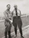Adolf Hitler and Gregor Strasser. From I Knew Hitler by Kurt G.W. Ludecke, published 1938.