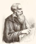Giovanni Battista di Jacopo, 1494 1540, aka Rosso Fiorentino or Il Rosso. Italian Mannerist artist. From Histoire des Peintres, École Florentine, published 1876 (litho)