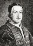 Portrait of Pius VI (Giovanni Angelo Braschi) (1717-99) Pope from 1775 (engraving)