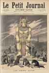 The Golden Calf, from 'Le Petit Journal', 31st December 1892 (coloured engraving)