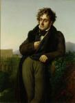 Portrait of Francois Rene (1768-1848) Vicomte de Chateaubriand, 1811 (oil on canvas) (see also 245771)