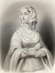 Margret of Anjou (1429-82) illustration from 'World Noted Women' by Mary Cowden Clarke, 1858 (engraving)