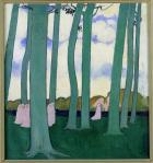 The Beeches at Kerdual, 1892 (oil on canvas)