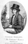 George Morland, engraved by G.Scott, 1805 (engraving) (b/w photo)