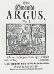 First issue 'Then Swänska Argus', 1732