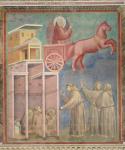 St. Francis Appears to His Companions in a Chariot of Fire, 1296-97 (fresco)