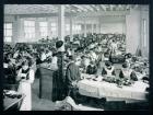 Interior of a Shoe-Making Factory, Victoria, c.1900, from 'Under the Southern Cross - Glimpses of Australia', published in 1908 (b/w photo)