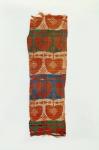 Band with decorative motifs of stylised trees (silk brocade)