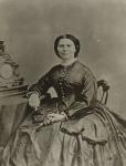 Clara Barton, c.1865 (b/w photo)