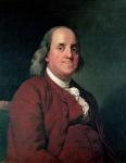 Benjamin Franklin, 1782 (oil on canvas)