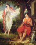 Venus and Anchises, 1826 (oil on canvas)
