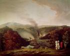 Afternoon view of Coalbrookdale, 1777 (oil on canvas)