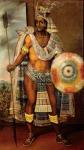 Portrait of Montezuma II (oil on canvas)