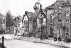 Leigh Arms Prestbury, 2009, (ink on paper)
