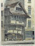 The Old Fountain in the Minories (colour engraving)