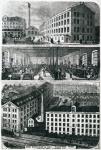 General View of John Brimsmead & Sons Pianoforte works, Grafton Road, Kentish Town, London (engraving)