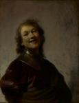 Rembrandt Laughing, c. 1628 (oil on copper)