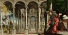 The Annunciation, 1545-50 (oil on canvas) (for detail see 89724)