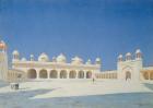 Moti Masjid, Agra, 1874-76 (oil on canvas)