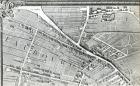 Plan of Paris, known as the 'Plan de Turgot', engraved by Claude Lucas, 1734-39 (engraving) (b/w photo)