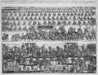 Funeral procession for the Duke of Marlborough, 1722 (engraving)