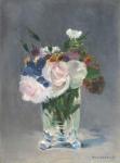 Flowers in a Crystal Vase, c.1882 (oil on canvas)