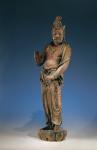 Standing Kuan-yin, Yuan Dynasty (1271-1368), 1282 (wood) (see 394834 for detail)