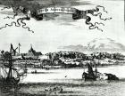 Novum Amsterodamum, c.1667 (engraving) (b/w photo)